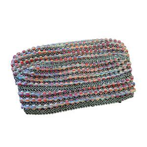 Festival Statement Top S/M Textured Bubble Tube Top Multicolor Y2K Coquette